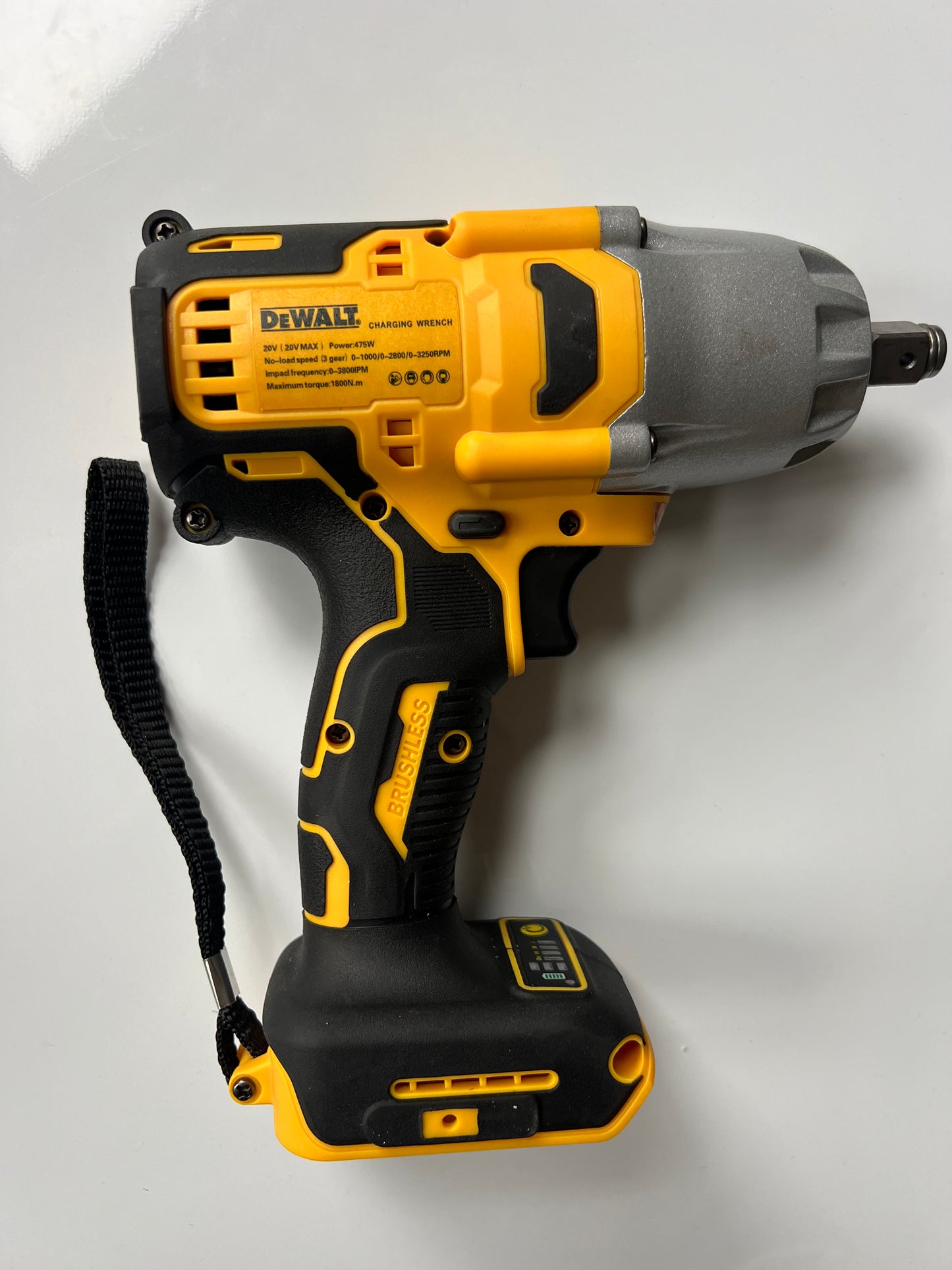 DEWALT 1/2in High Torque Electric Wrench Brushless Cordless Impact Wrench 1800nm power